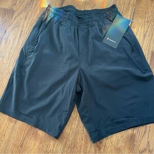 Lululemon men’s Black Pace Breaker Shorts